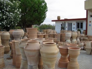 large pottery studio