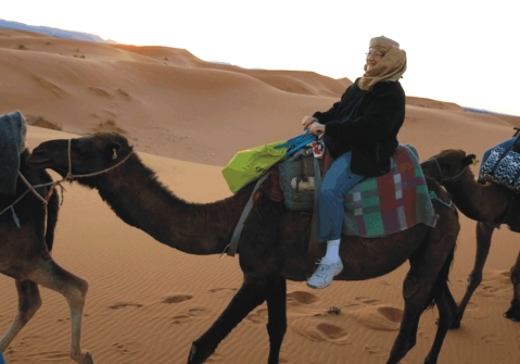 me on a camel